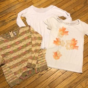 Small top Bundle (3) tops Sz S